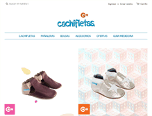 Tablet Screenshot of cachifletas.com